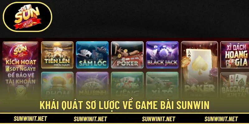 Tổng quan vài điểm về game bài Sunwin