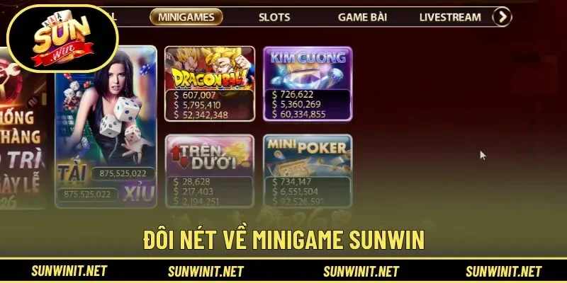 Tổng quát về minigame Sunwin